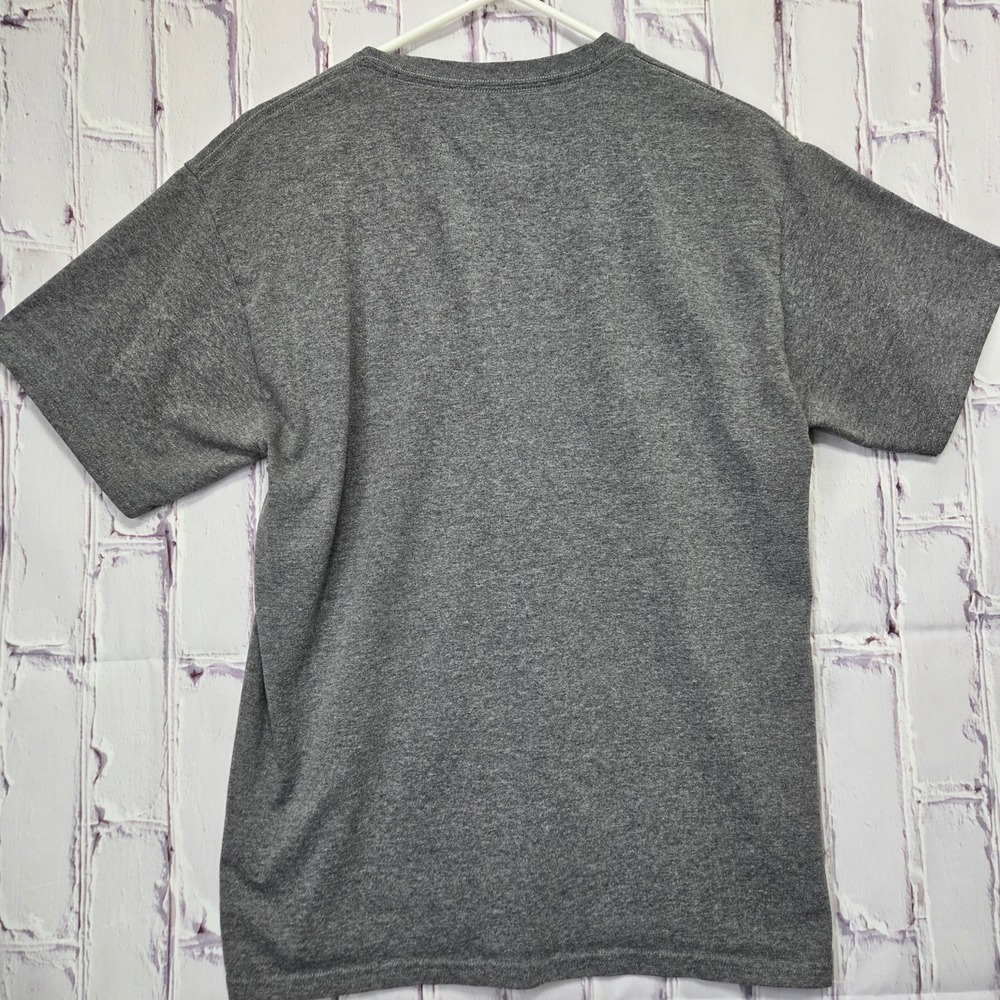 Ohio State Buckeyes Gray TShirt Large Graphic Logo Sz Medium Hanes Basketball - Picture 4 of 8